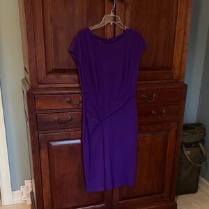 Elegant Purple Women's Dress
